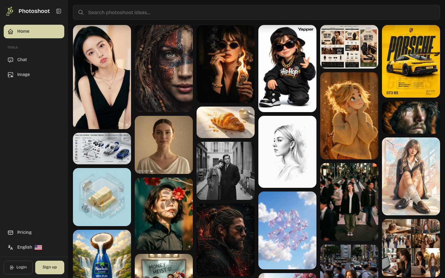 Photoshoot.app website preview