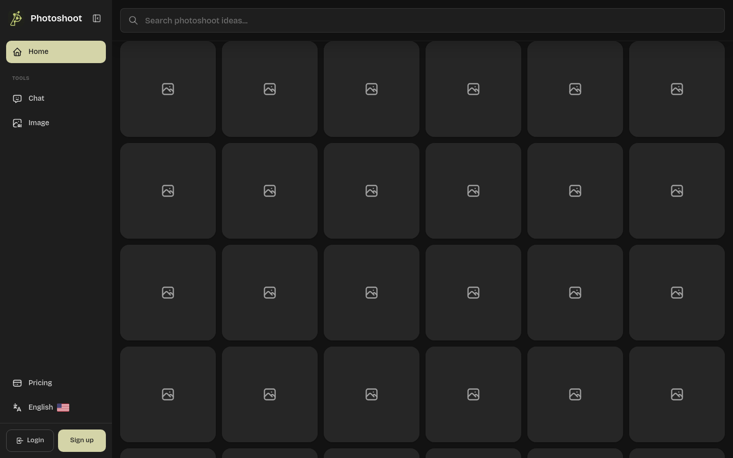Photoshoot.app website preview